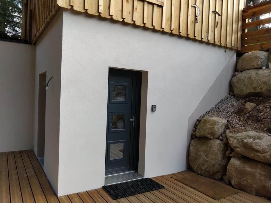 Le Refuge Perche Du Saut De La Bourrique Spa, Terrain Cloture Gérardmer Exterior photo